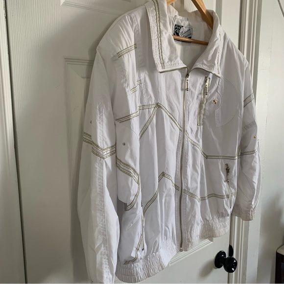 Vintage 80s Western Bomber Style Windbreaker Jacket - Picture 4 of 16